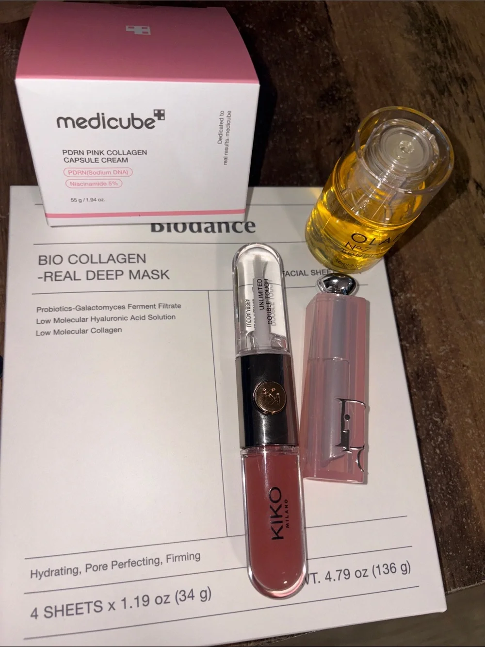 BUNDLE Milano Rose Nude Liquid Lipstick - Soft Mauve Pink